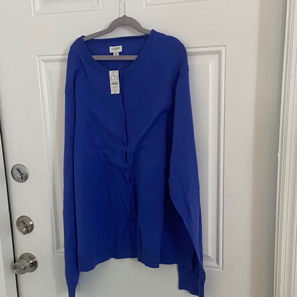 J. Crew Cobalt Blue Sweater